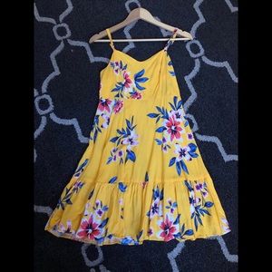 Yellow sun dress
